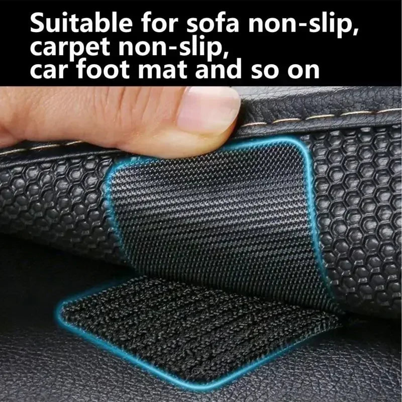 Self-Adhesive Hook & Loop Tape – Car Mats, Carpet & DIY Fastener