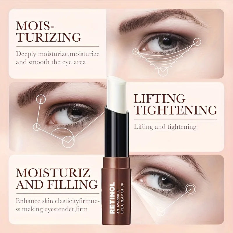 Retinol Eye Cream Stick – Hydrating Under Eye Anti-Wrinkle Care