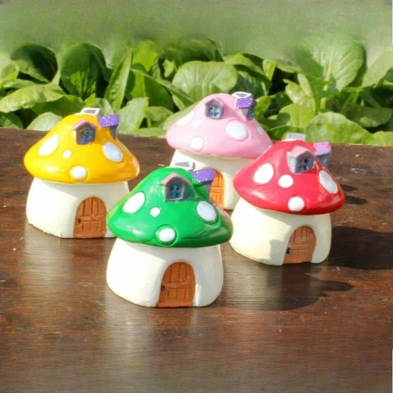 Mini Resin Moss Micro Landscape Decor Outdoor Fairy Miniature Garden