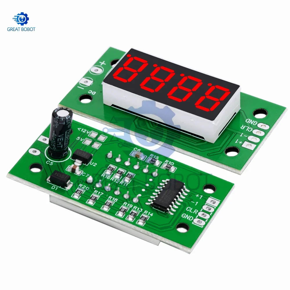 DC 4-25V Digital Counter Module – 0-9999 LED Display
