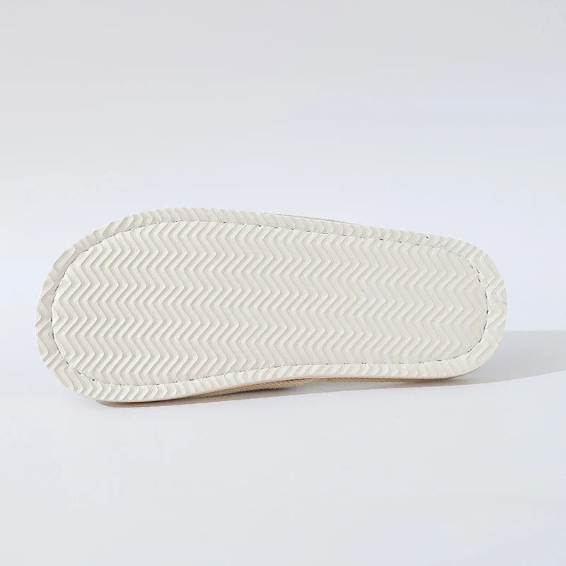 Summer Linen Indoor Slippers | Breathable EVA House Slides
