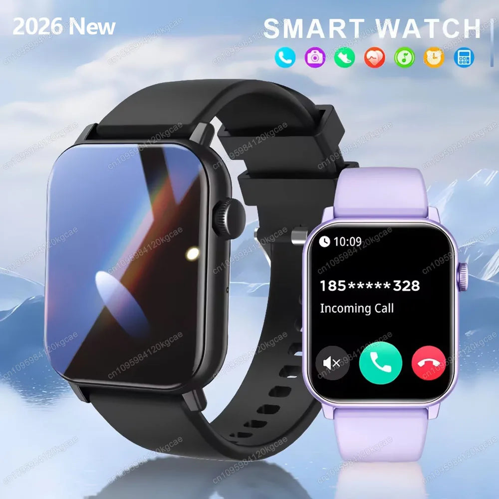 2026 Smart Watch Voice Calling Health Monitor IP68 Water Resistance