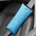 Kids Car Seat Belt Shoulder Protector & Neck Pillow | Soft Velvet