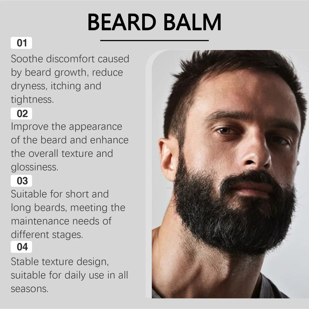 East Moon Shea Butter Beard Balm | Moisturize, Smooth & Reduce Frizz