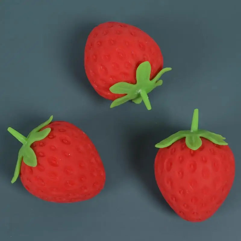 Strawberry Squeeze Fidget Toy – Slow Rebound Squishy for Kids & Adults