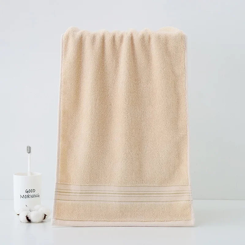 100% Cotton Bath Towels – Soft, Absorbent & Skin-Friendly