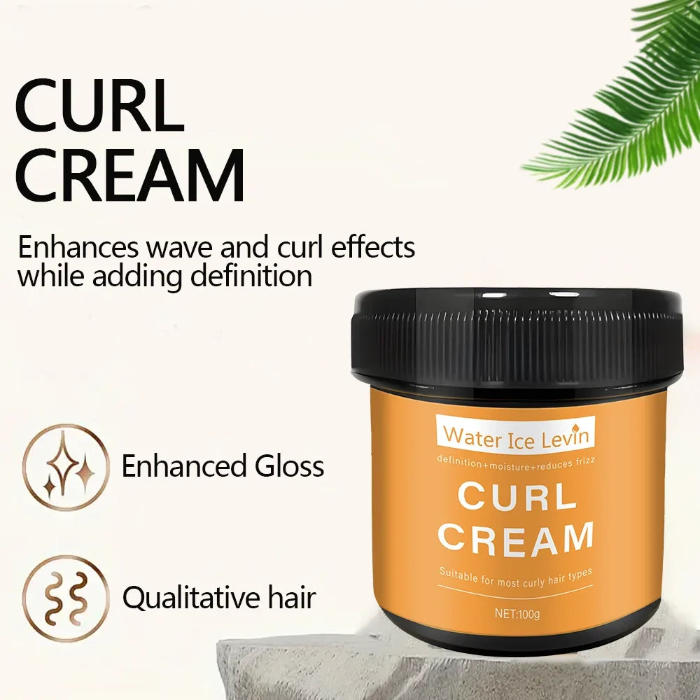 Water Ice Levin Curl Cream Hair Mask 100g | Deep Moisture & Repair