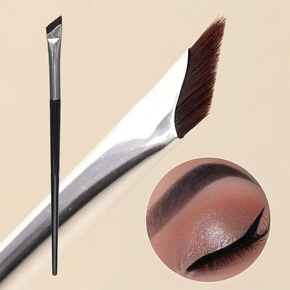 Ultra-Thin Angled Eyebrow & Eyeliner Brush | Precision Tip