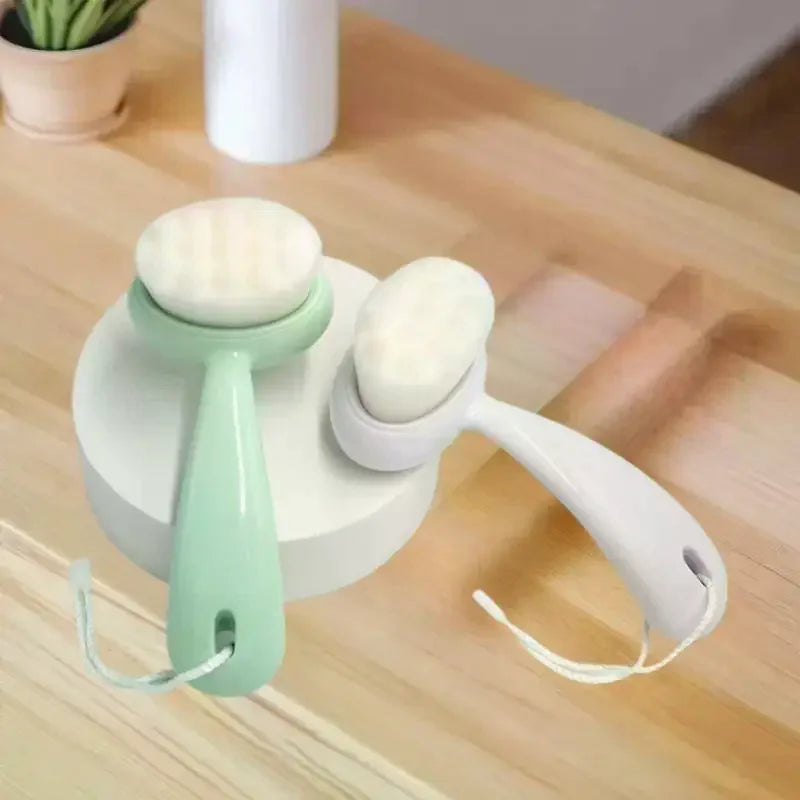 Deep Pore Cleansing Facial Brush – Soft Face Exfoliator Scrubber