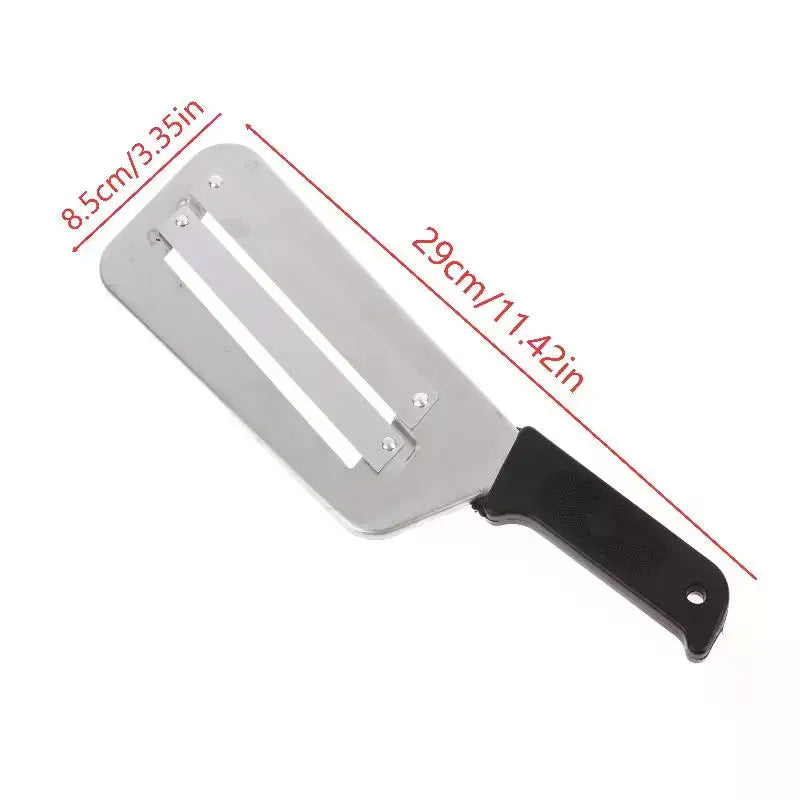Double Blade Stainless Steel Vegetable Slicer & Fruit Shredder