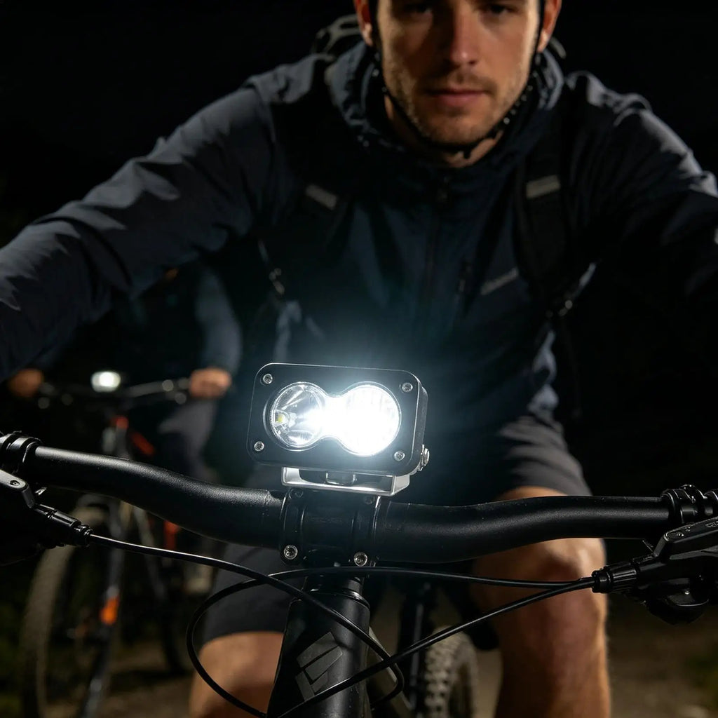 20W LED Bike Headlight 6500K Waterproof – E-Bike & ATV