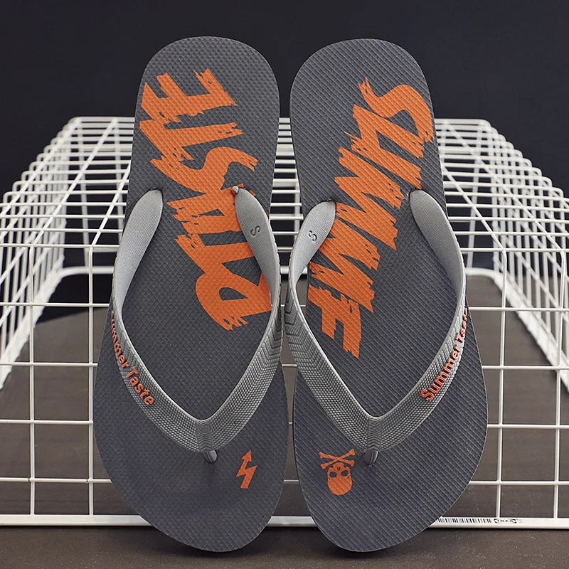 Men's Anti-Skid Flip Flops | Beach & Indoor Slide Sandals