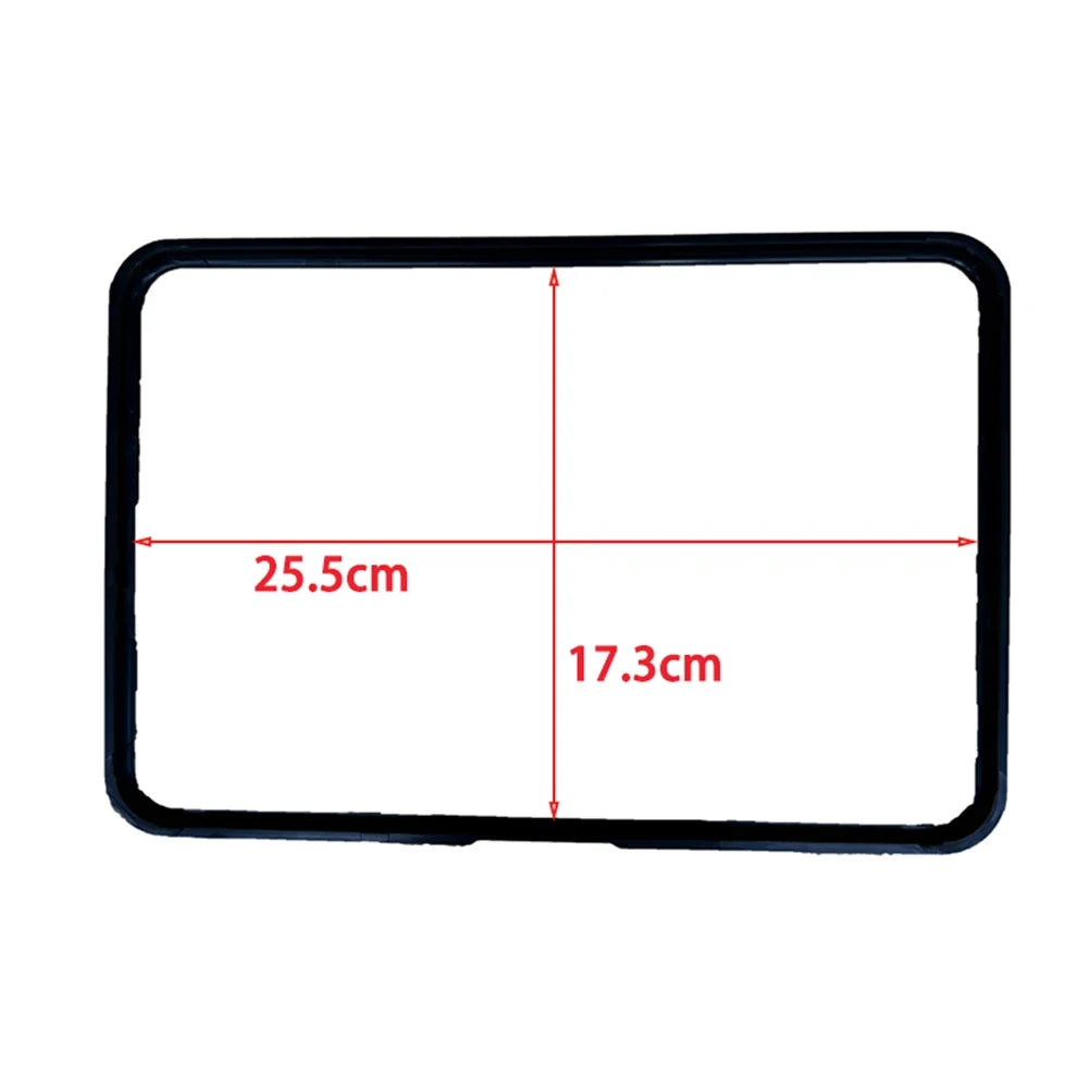 LEENKEA TM7 Screen Protector Frame – Black PC+ABS Corner Guard