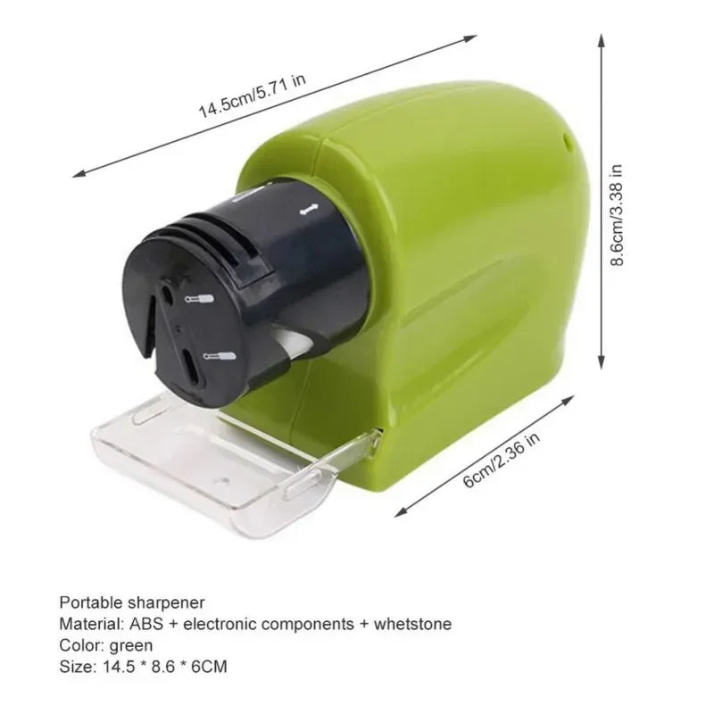 PLYS Electric & Manual Knife Sharpener – Ceramic & Steel