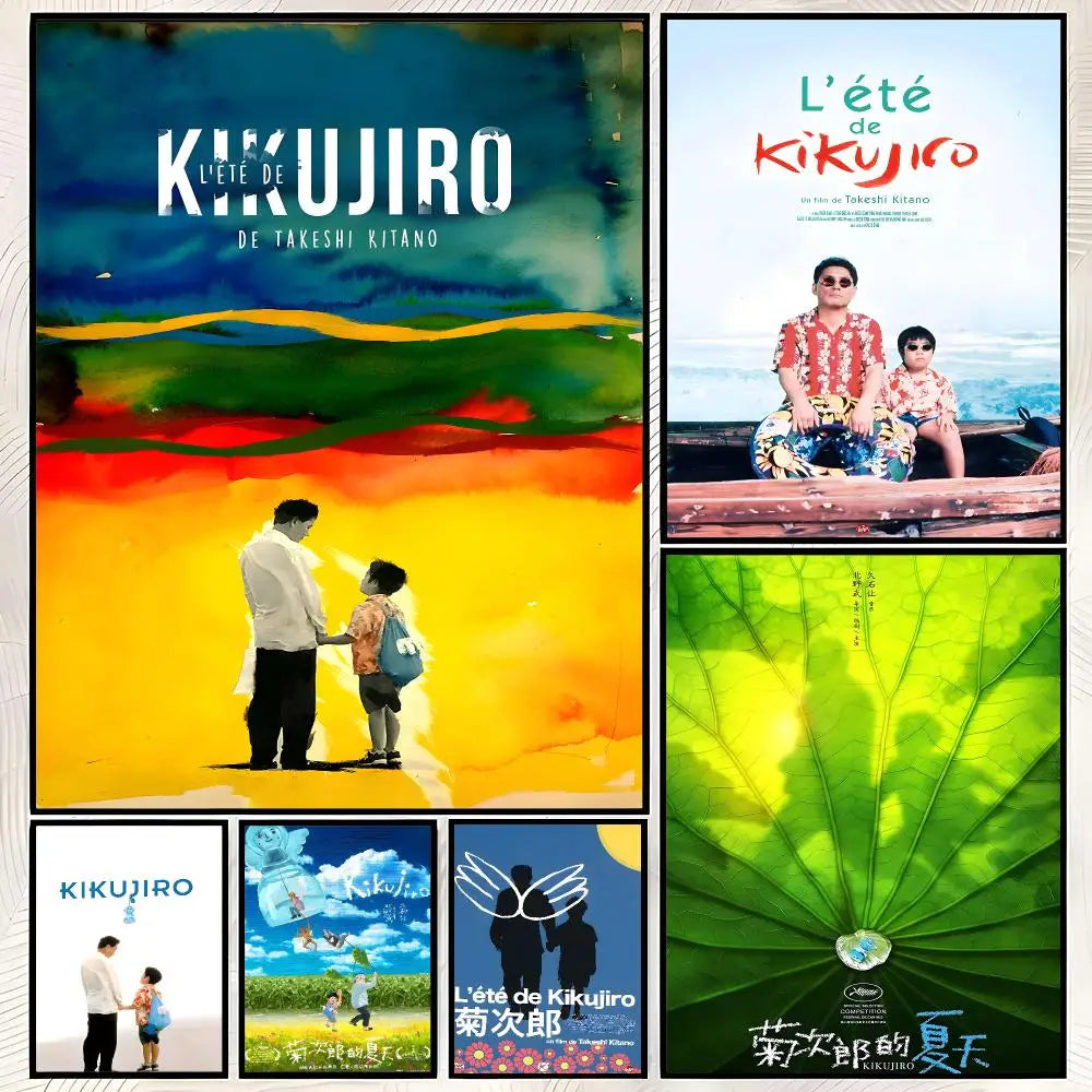 Kikujiro's Summer Movie Poster – Self-Stick HD Wall Art