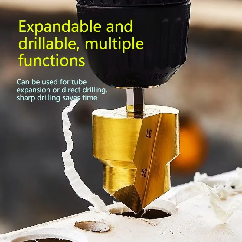 Stepped Drill Bit for PVC PPR Pipe – 20/25/32mm Core Tool