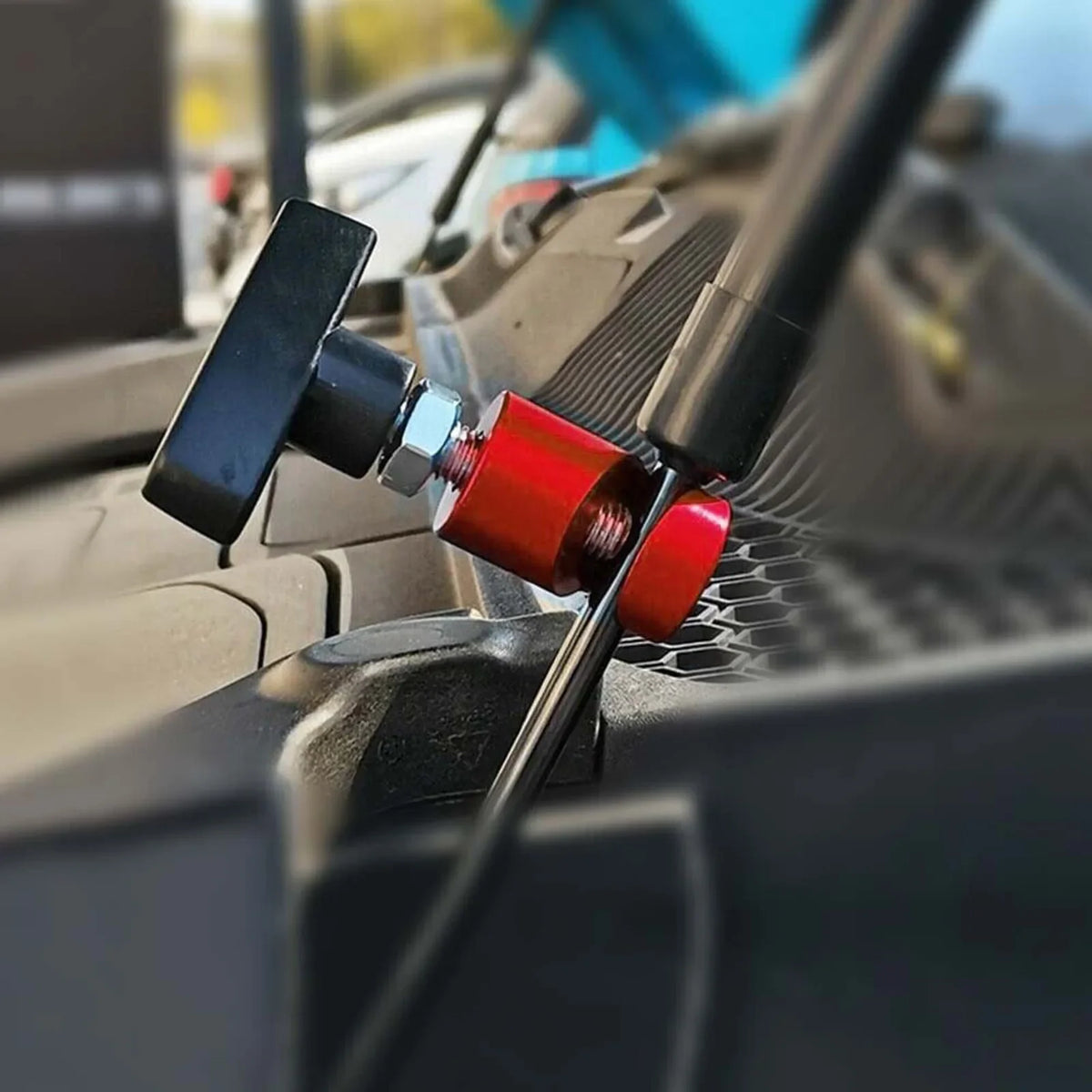 Aluminum Alloy Car Hood Lift Support Rod Clamp | Anti-Slip
