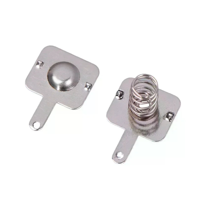 DIY Accessories 18650 Battery Sheet Spring Contact Box Positive