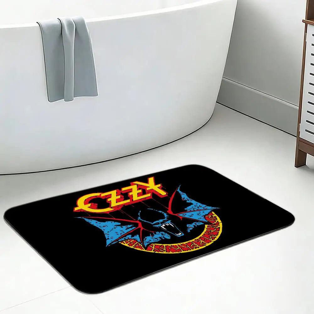 Diatomite Bath Mat – Quick Dry Anti-Slip Rock Graphic Floor Mat