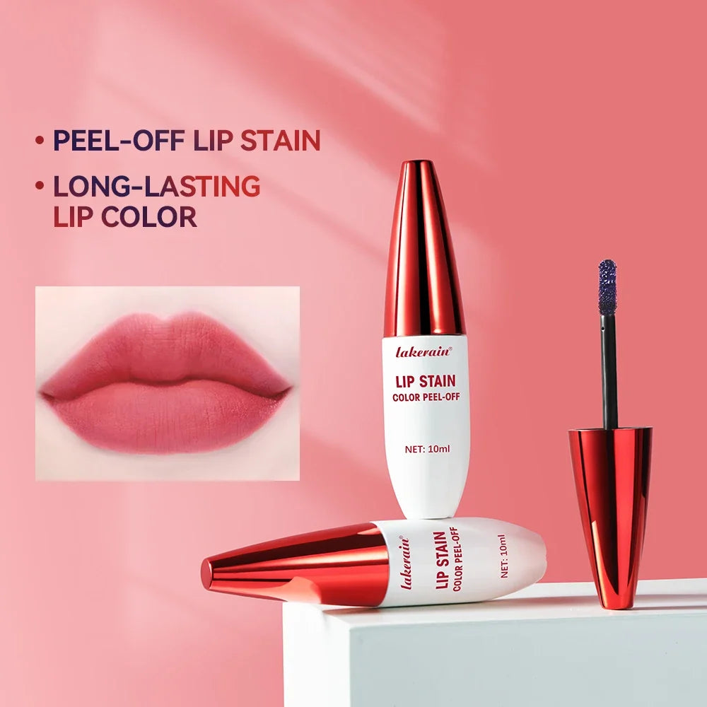 Peel-Off Matte Lip Stain | 24HR Waterproof Long-Lasting Color