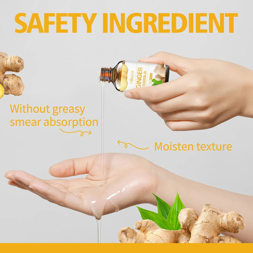 Hllozzi 30ml Ginger Essential Oil – Scalp, Diffuser & DIY