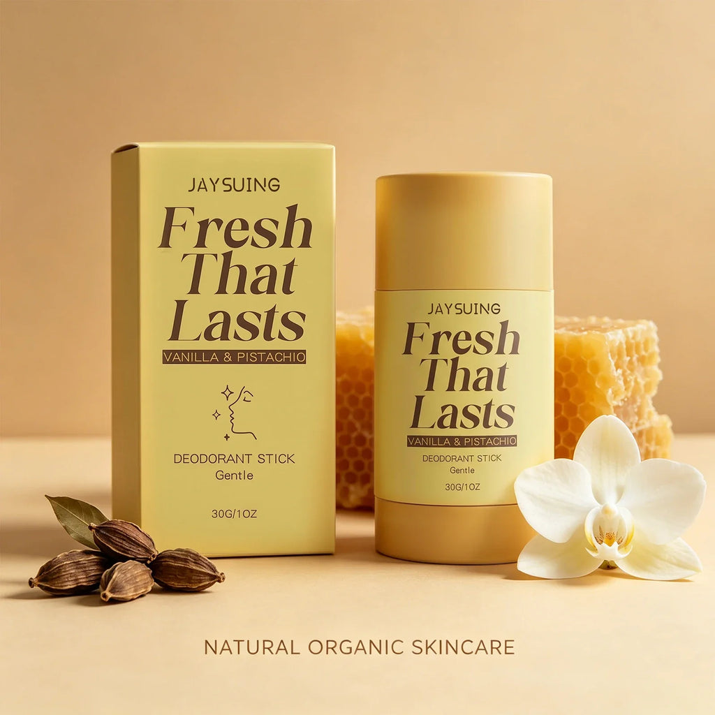 Vanilla Deodorant Antiperspirant Stick | Beeswax & Vitamin E 30g