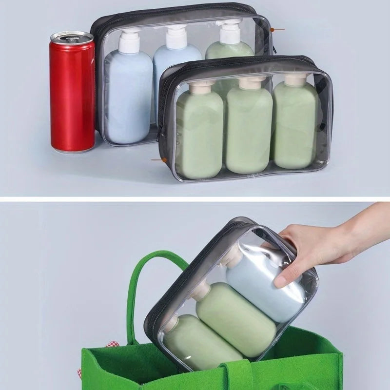 3-Pack Leak-Proof Refillable Travel Bottles | Flip Cap