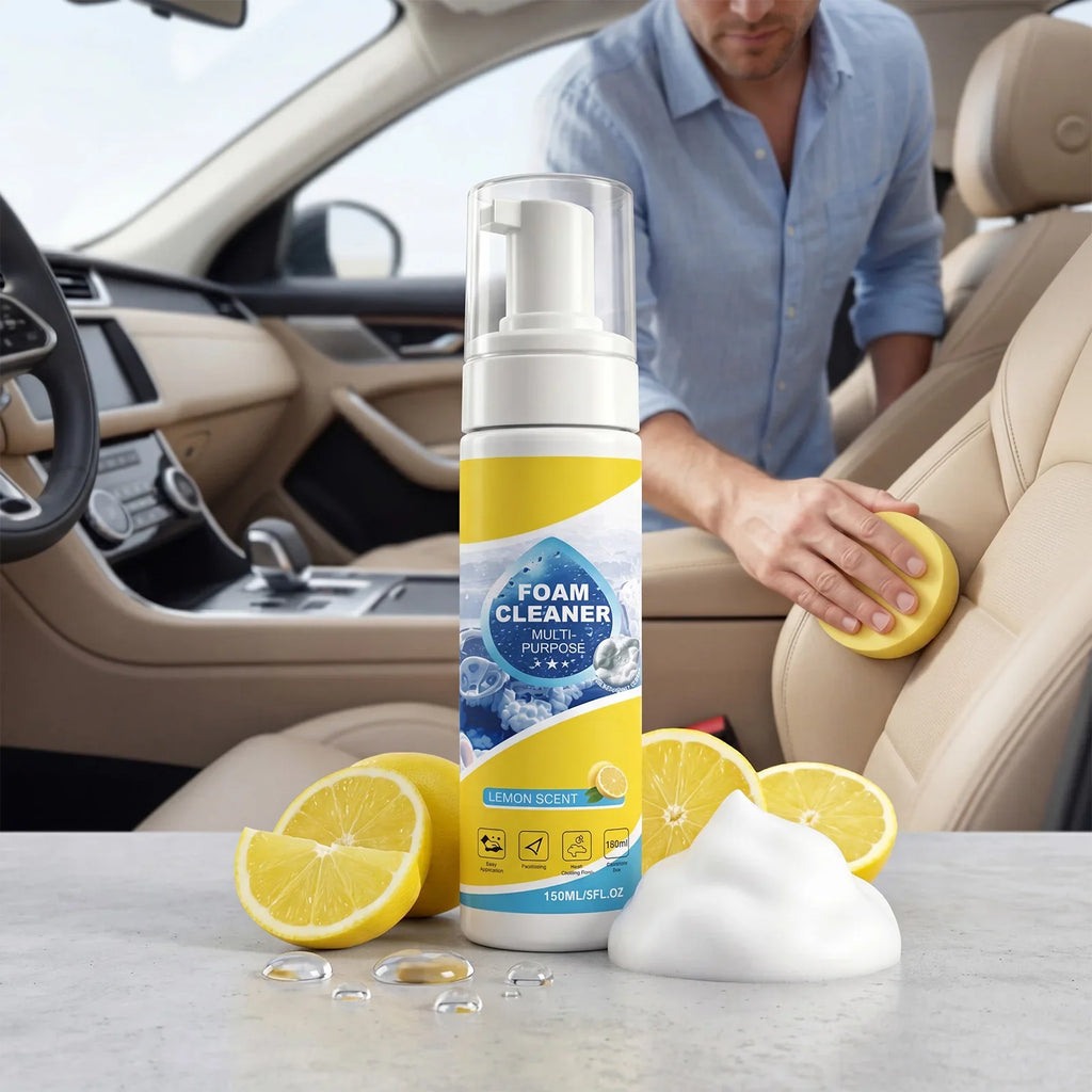 Multipurpose Foam Cleaning Kit – Car Interior & Home Surfaces