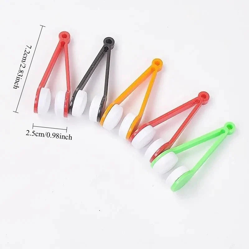 Microfiber Glasses Cleaning Brush | Eyeglass Wiping Tool