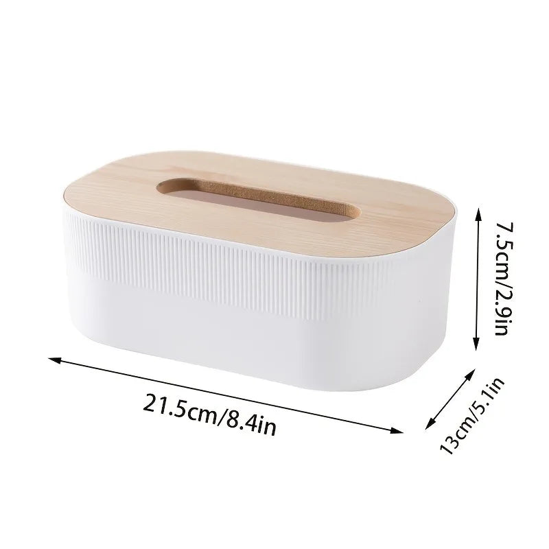 Arched Tissue Box Cover with Lid | Large Towel Dispenser