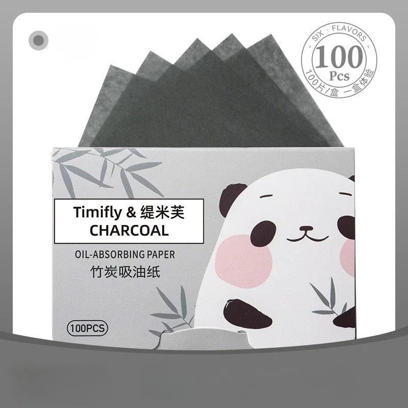 BIOAOUA 100-Sheet Fragrance Facial Oil-Absorbing Papers T-Zone