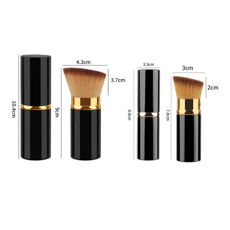 DIKALU Retractable Makeup Brush – Portable Blush & Powder