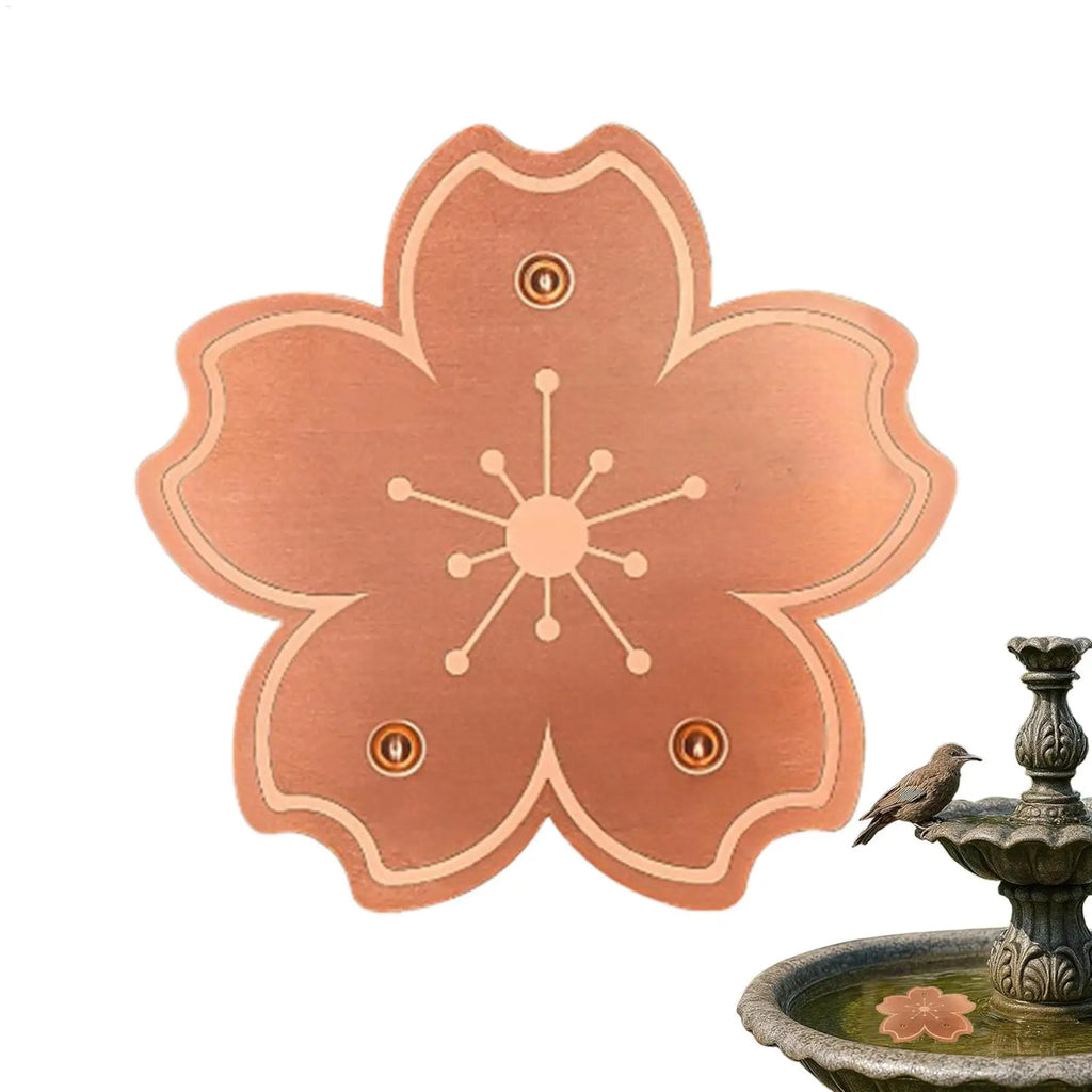 Bird Bath Copper Disk Purification Cleaner Triple-point Support
