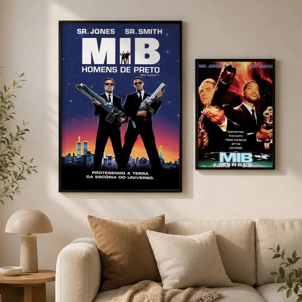 Peel-and-Stick PVC HD Movie Wall Poster – Modern Home Decor