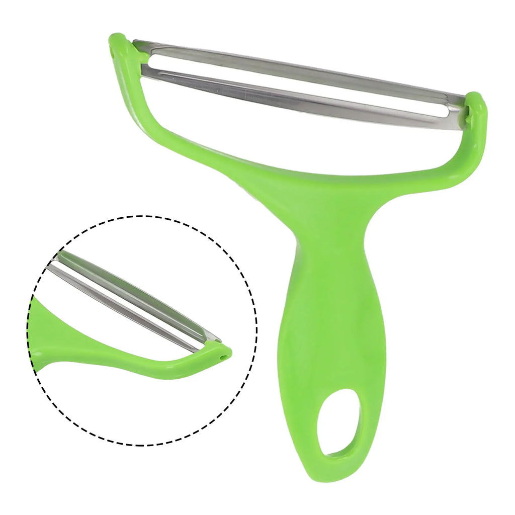 LEENKEA Stainless Steel Julienne Peeler & Vegetable Grater