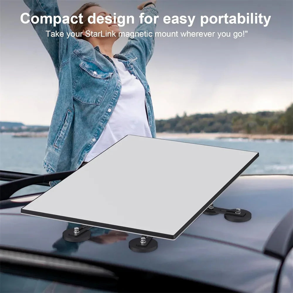 Starlink Gen 3 Magnetic Roof Mount 12 Bases RVs Cars Compatible V3