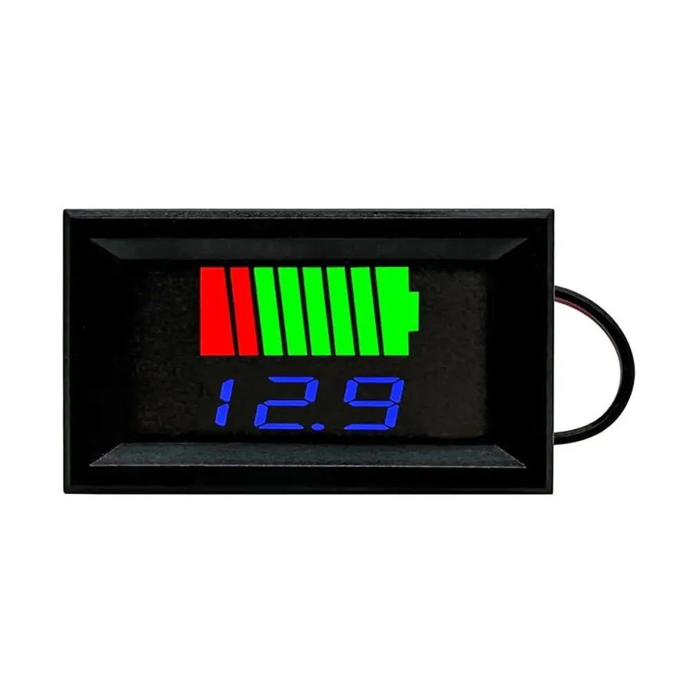 Digital Battery Voltmeter 12V–84V Charge Level Indicator
