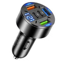 250W 5 Ports Car Charger Fast Charging 2PD QC3 0 3USB C Phone Adapter