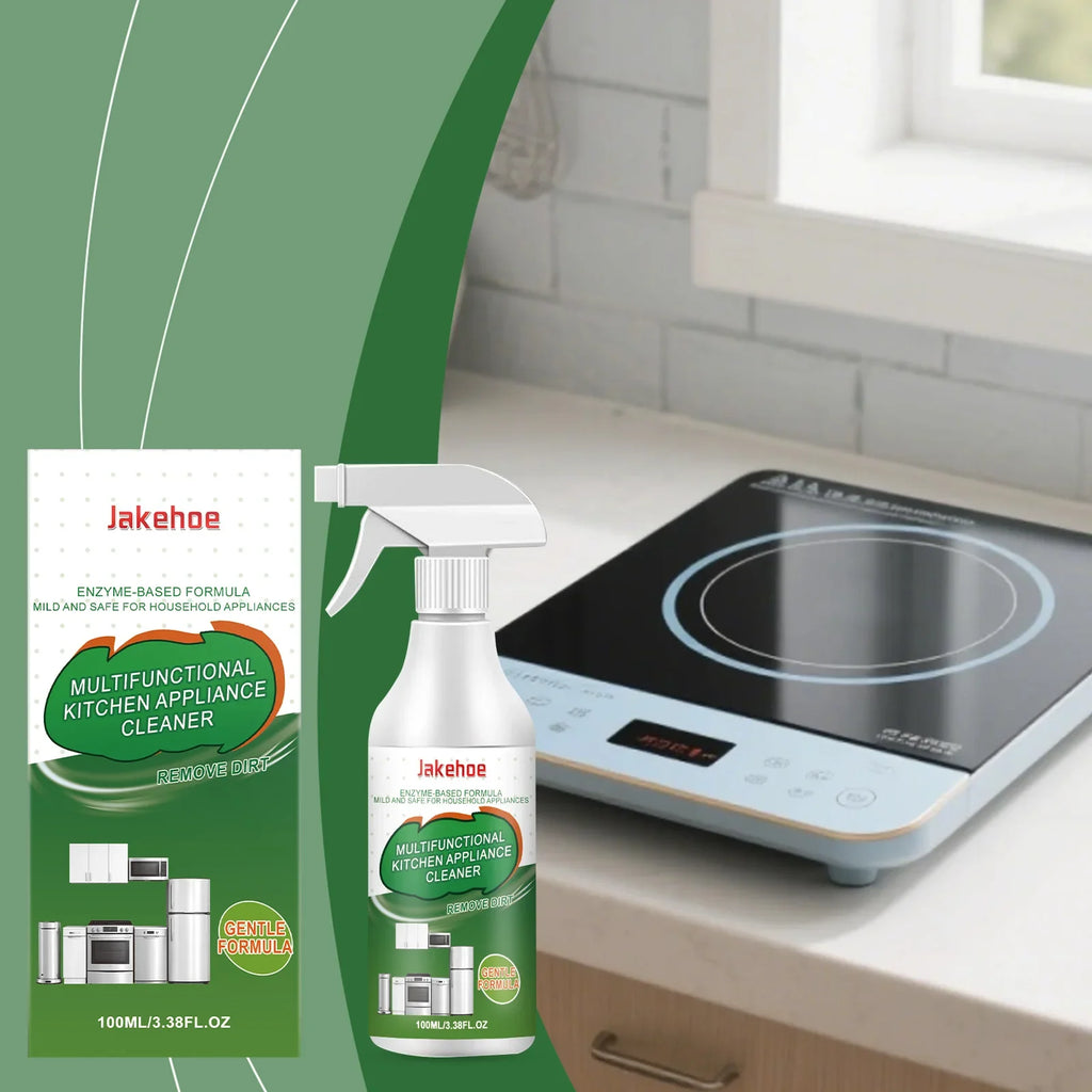 JAKEHOE Kitchen Degreaser Spray | Enzyme-Based Appliance Cleaner