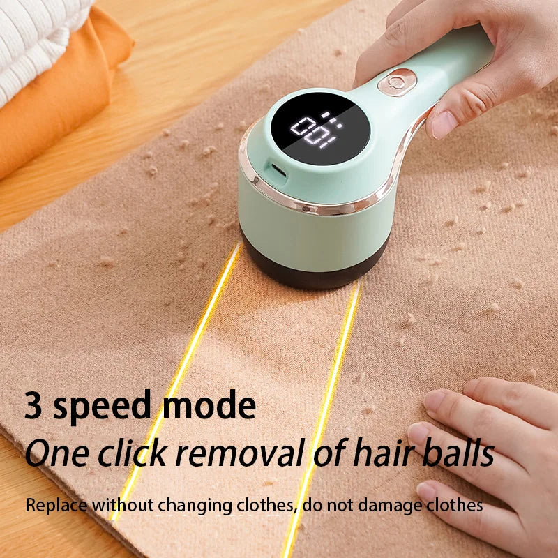 BALASHOV Electric Fabric Shaver & Lint Remover – LED Display
