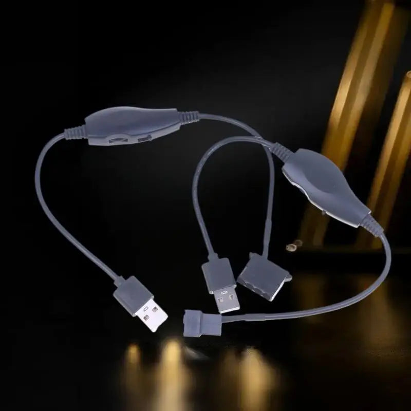 USB to 4-Pin PWM Fan Adapter Cable – 5V to 12V Boost