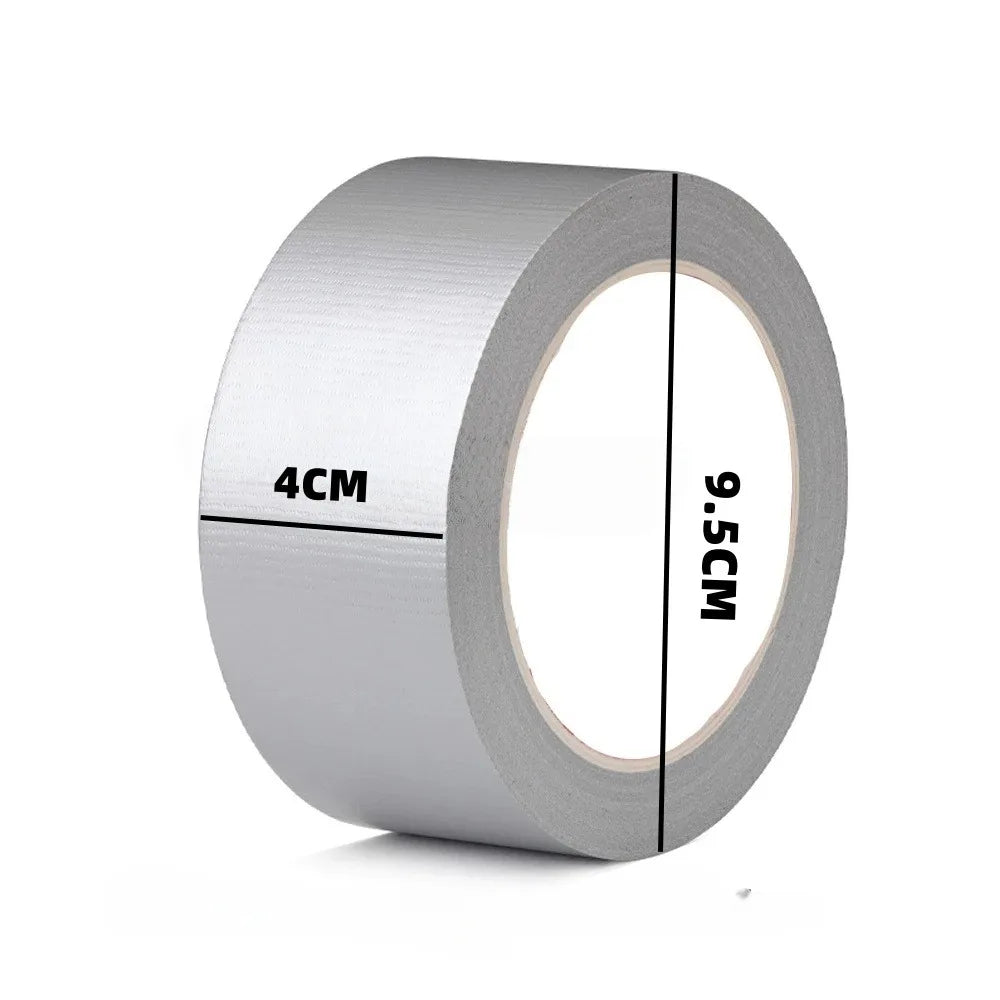 High-Temp Aluminum Foil Fiberglass Cloth Tape – Duct Repair