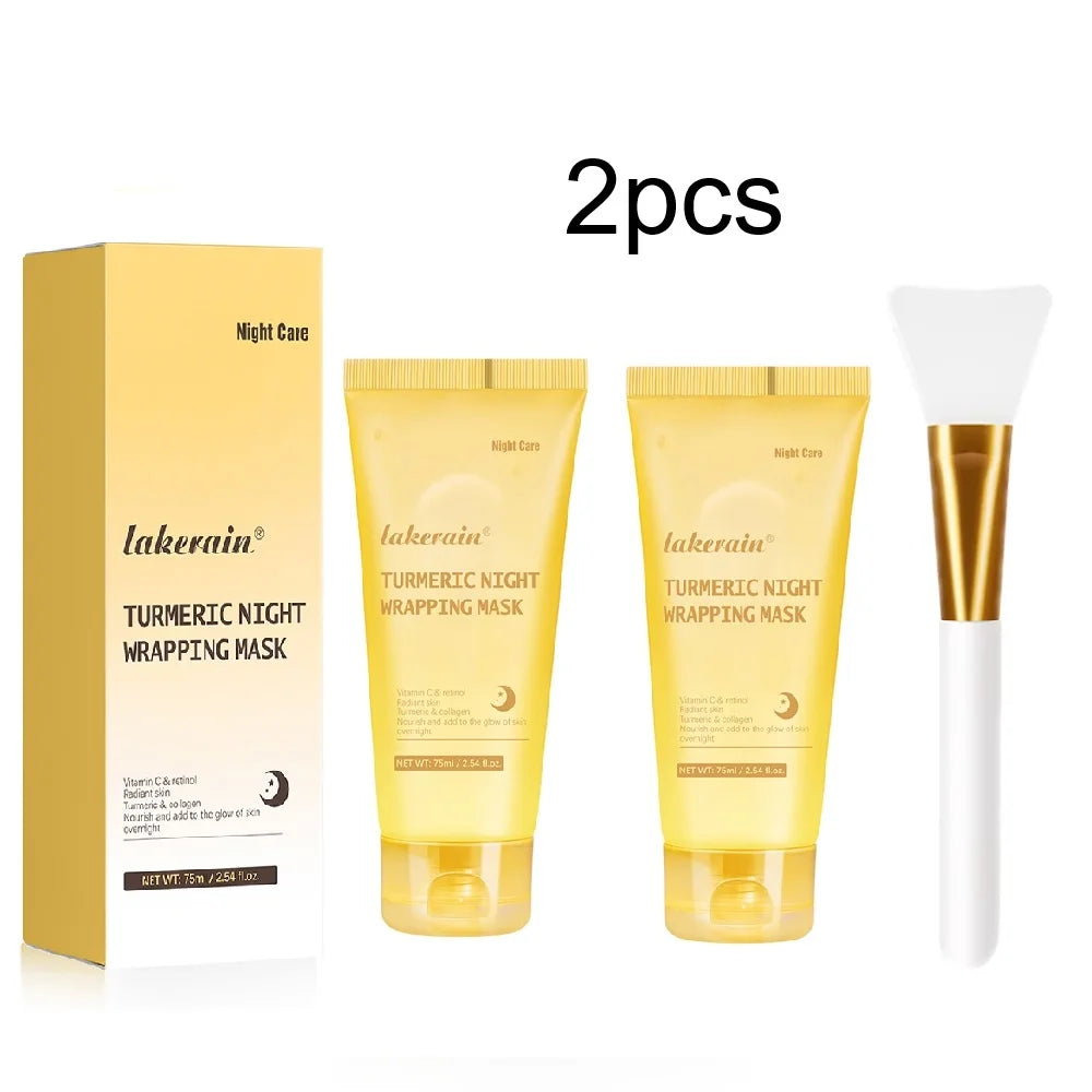 Kojic Acid & Turmeric Overnight Peel-Off Mask – Glowing Skin