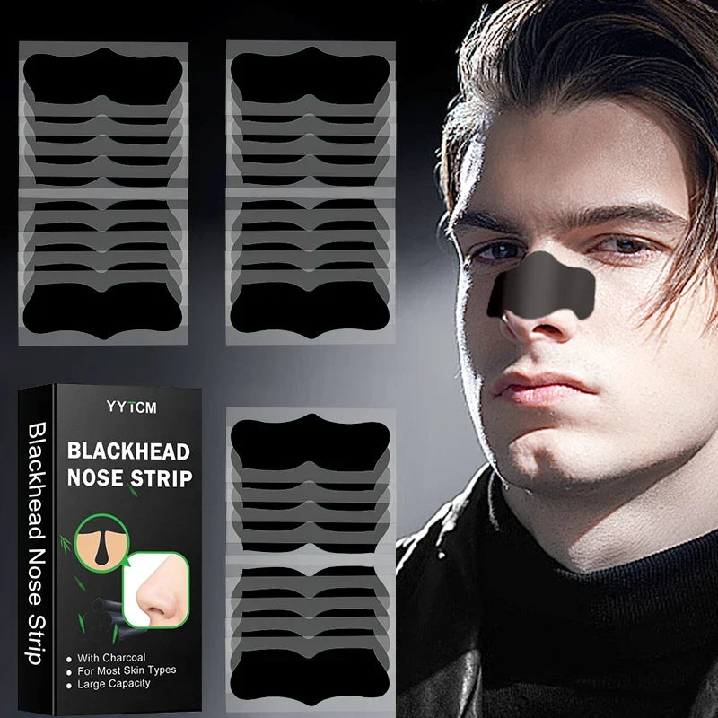 Bamboo Charcoal Blackhead Remover Nose Pore Strips | Up to 80pk