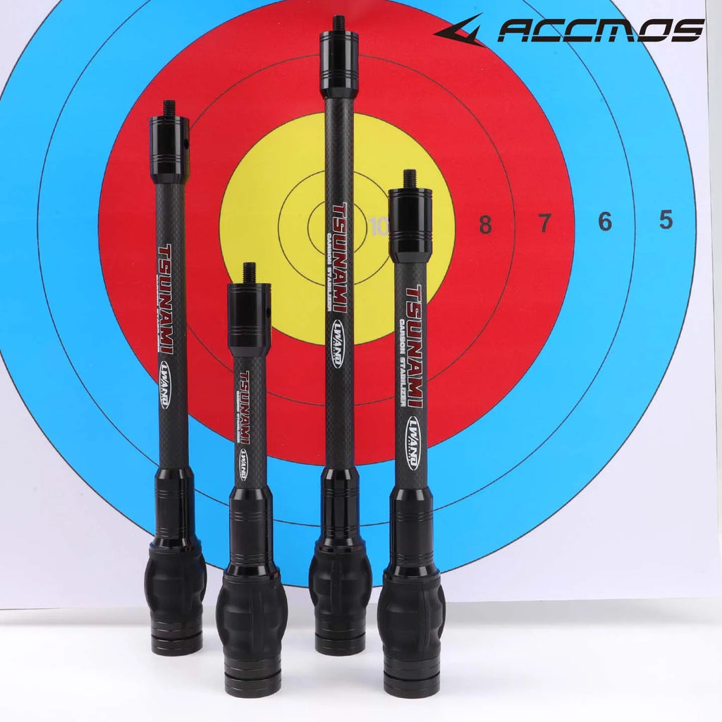 6 8 10 12 Archery Bow Stabilizer Compound Bar 3K Carbon Material