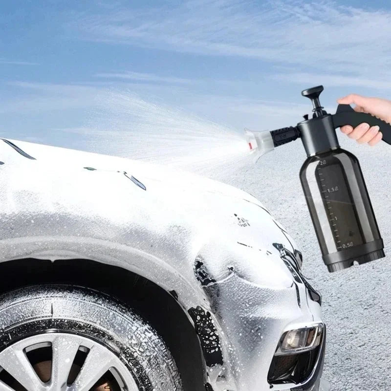 2L Hand Pump Foam Sprayer – Car Wash, Garden & Home Cleaning
