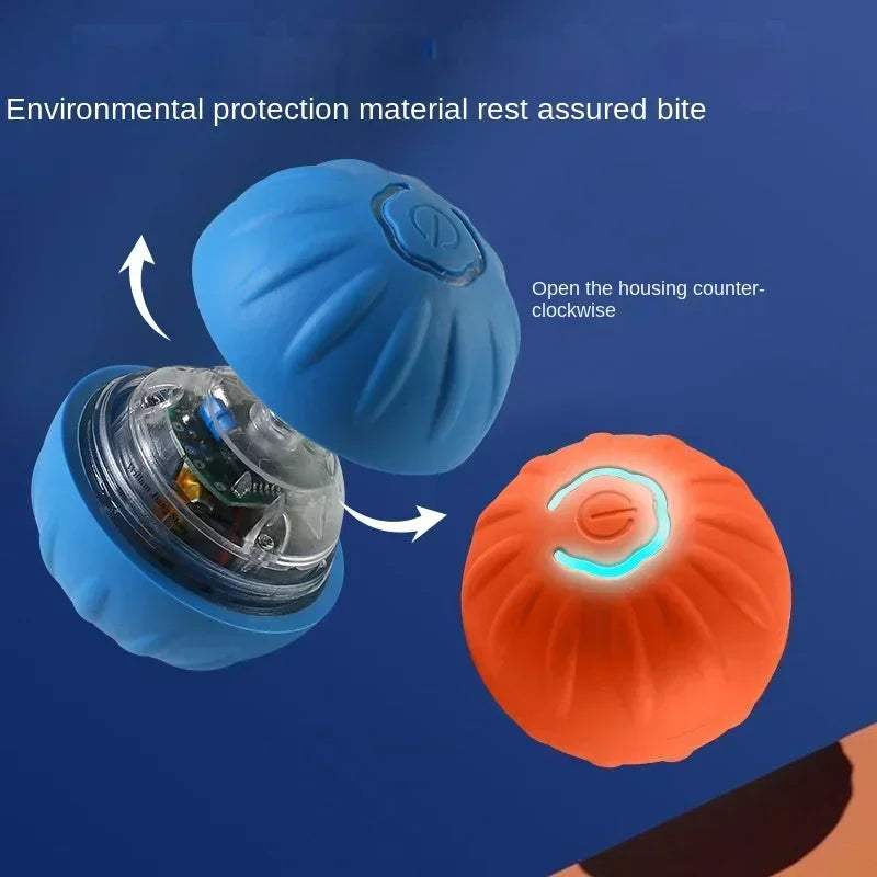 Smart Interactive Bouncing Ball Toy for Dogs & Cats