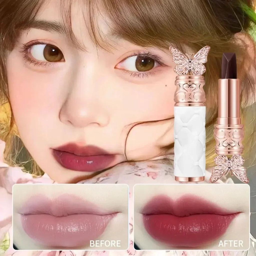 OCHEAL 3-in-1 Velvet Matte Lipstick | Butterfly Shape, Long Lasting