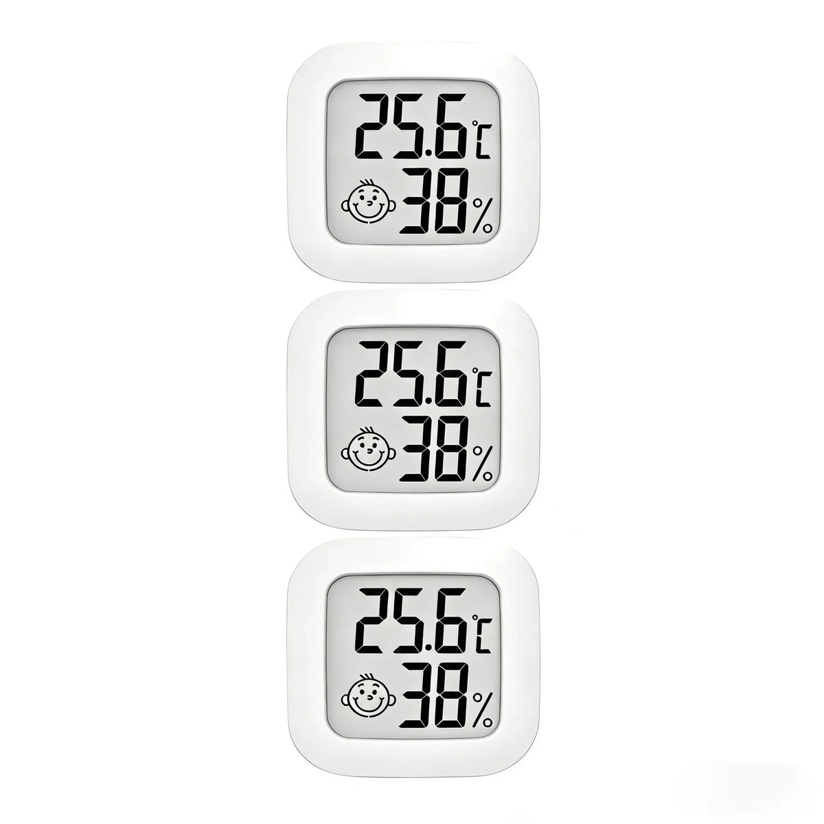 LCD Digital Thermometer Hygrometer | Indoor Temp & Humidity Gauge