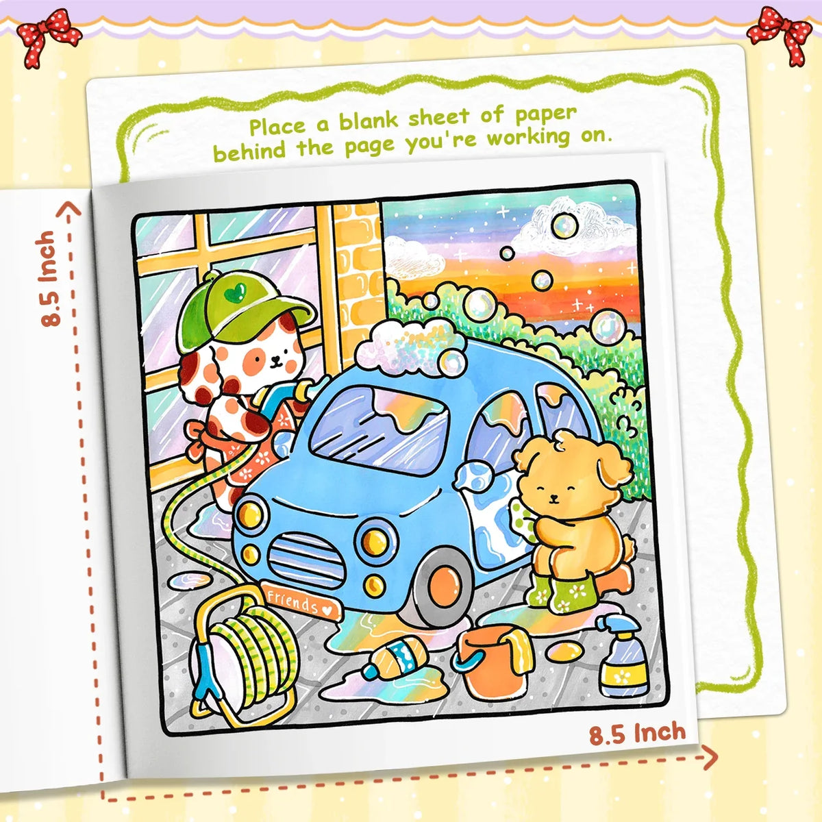 40 Pages Cute Coloring Books Adults Teens Bold Easy Graffiti Painting